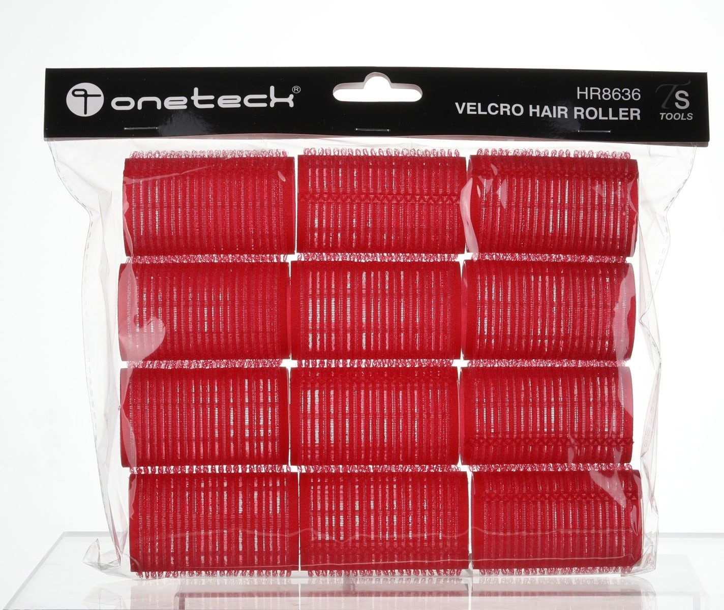 Onetech Velcro Hair Rollers, 12pcs
