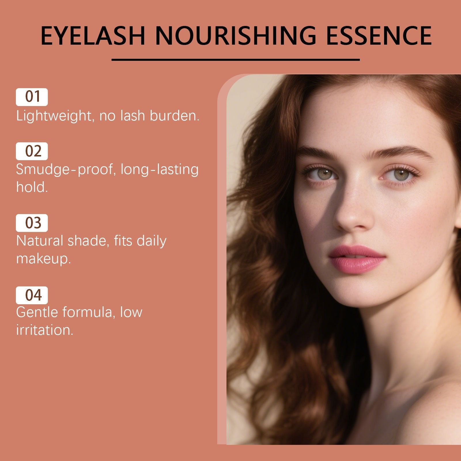 10ml Lengthening Mascara with Smudge Resistant and Curl Effect