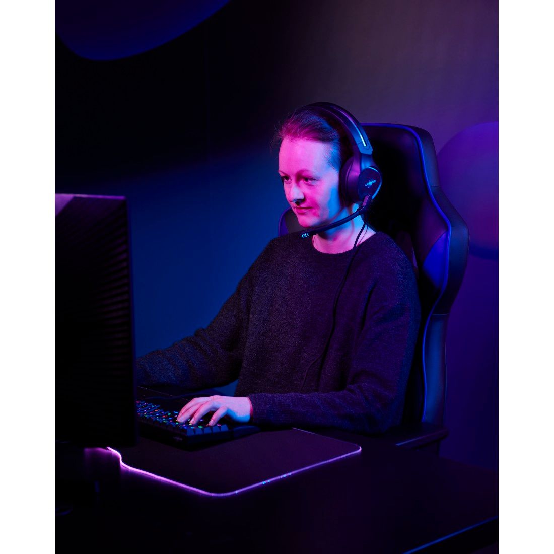 Hama 217861 uRage "SoundZ 400 V2" Gaming Headset, Black