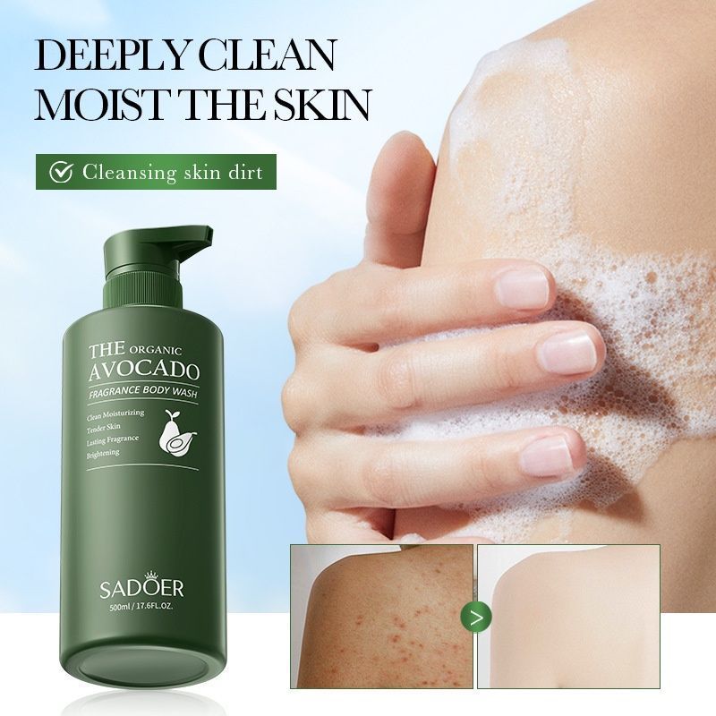 Avocado Scented Moisturizing Shower Gel with Niacinamide-001-SD11138