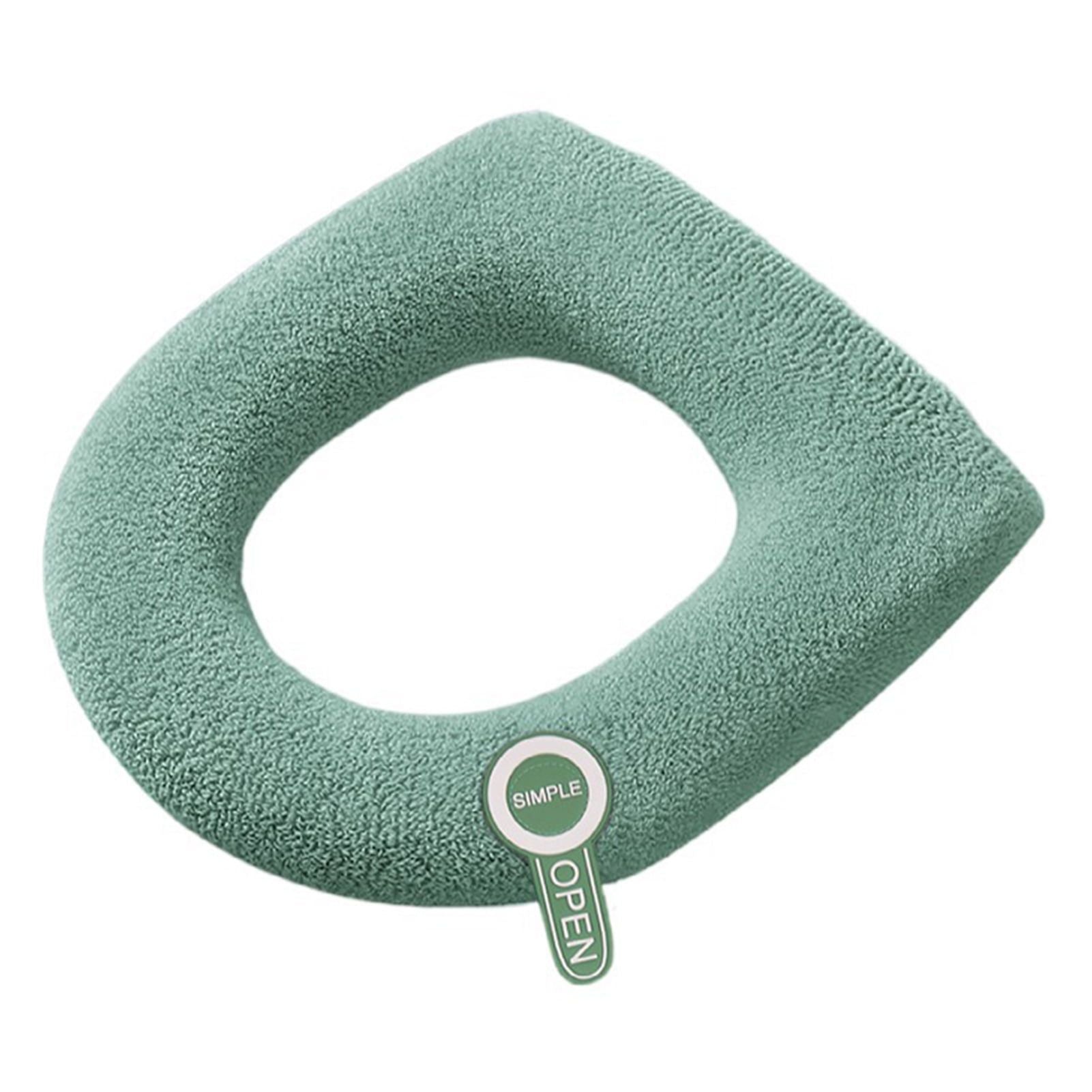 Bathroom Toilet Seat Covers Knitted Style Winter Toilet Seat Cushion Cover