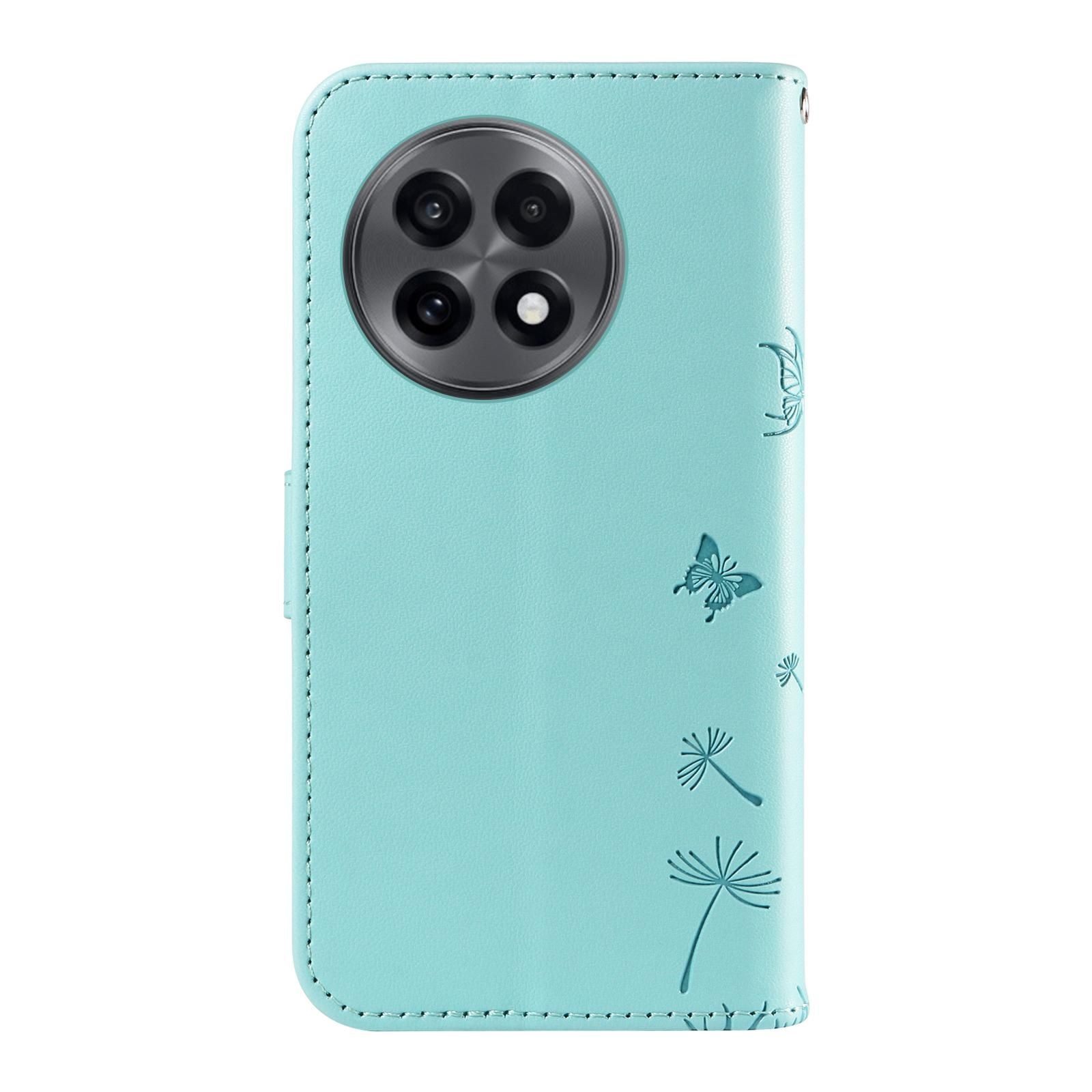 Dandelion Embossed Leather Case For OnePlus 13R 5G Global
