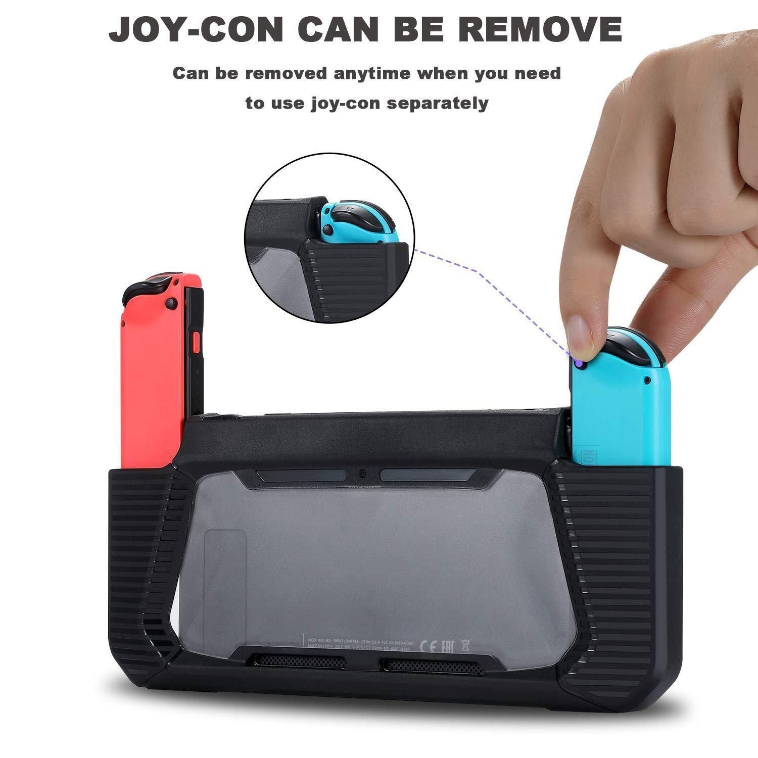 Game Cover Case TPU Screen Protector Shell For Nintendo Switch