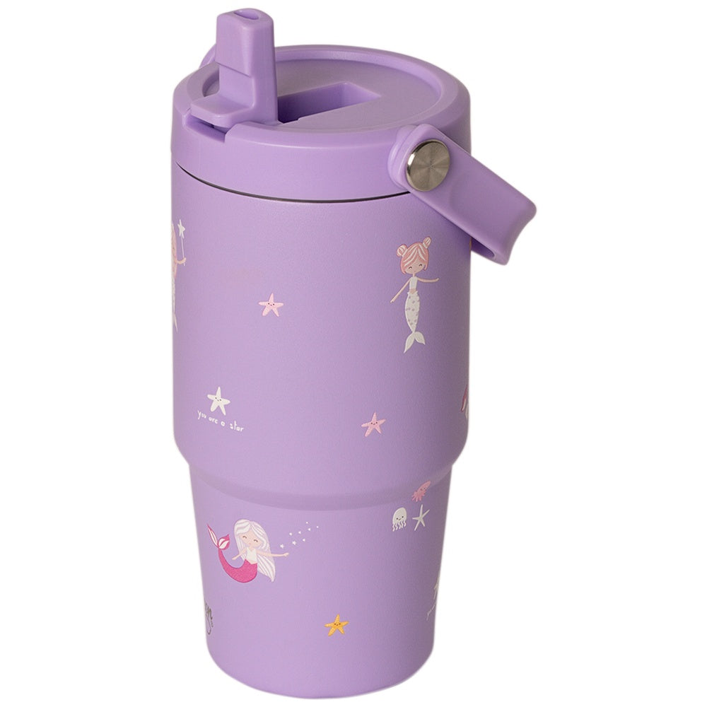 Citron Insulated Tumbler with Handle 600ml – Mermaid