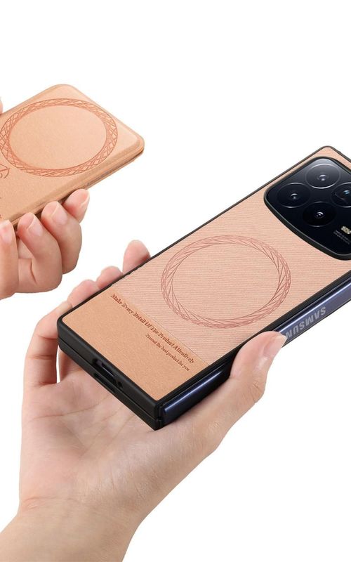 Twill Fabric Leather Skin Phone Case For Xiaomi Mix Fold 4
