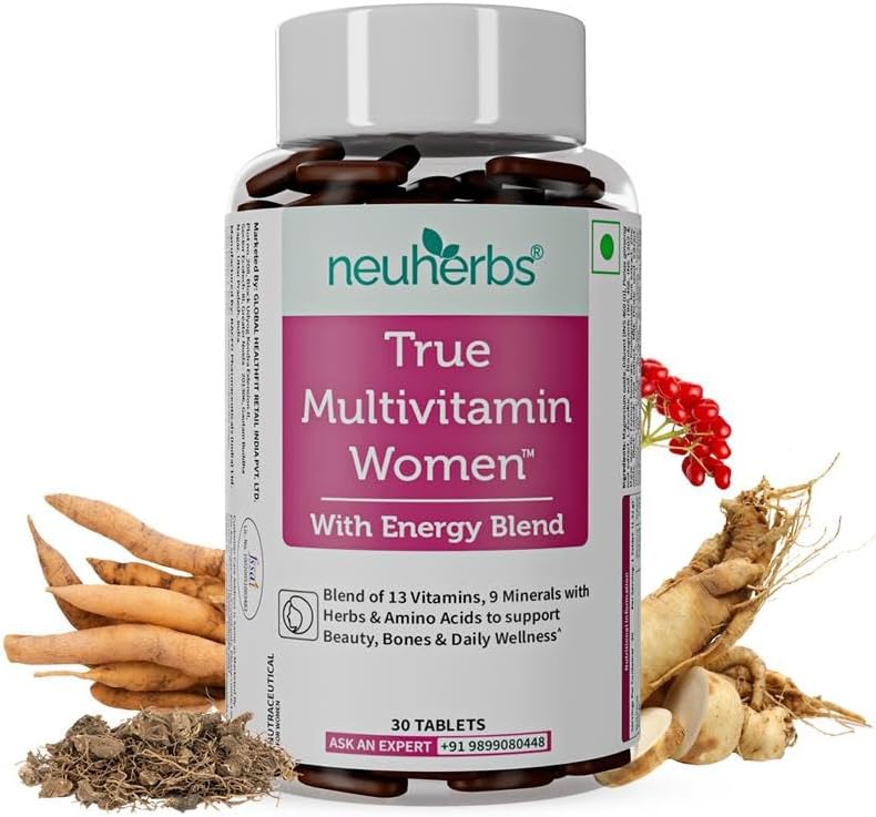 Neuherbs True Multivitamin Women -Veg Tablets 30