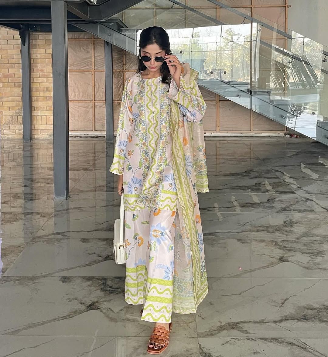 Fab Zone Top Bottom And Dupatta Designer Party Wear Look