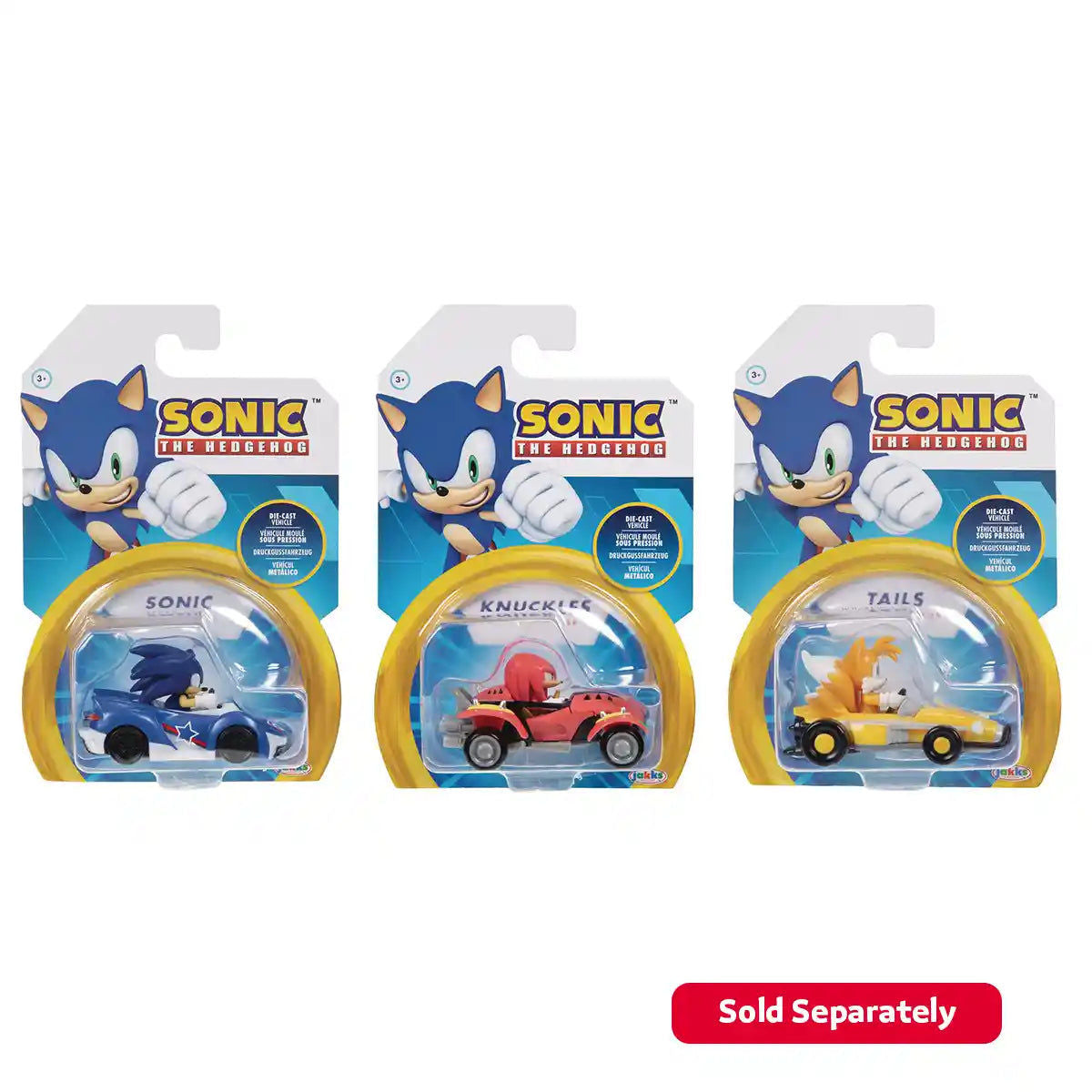 Sonic Die-Cast Vhcls 1:64 Wave #5 Asst.3
