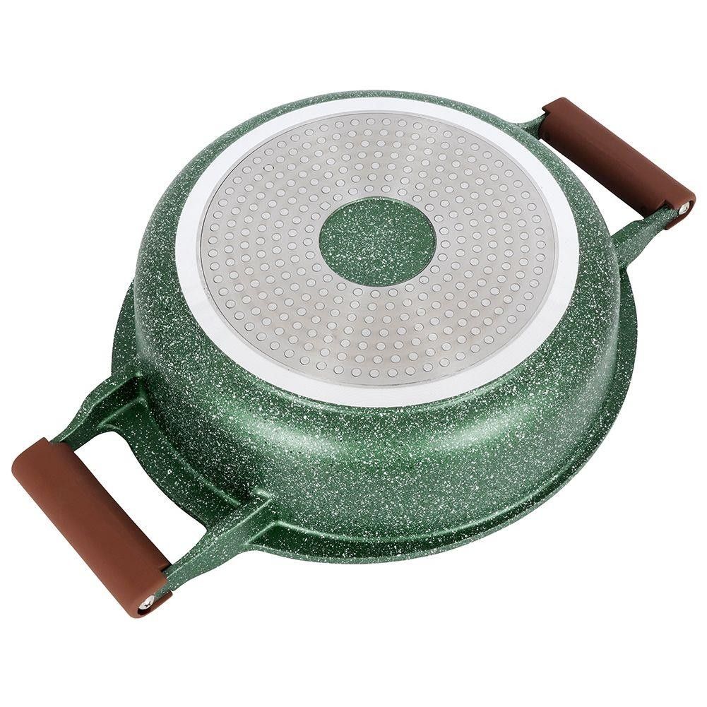 NAVA Ωmega Die Cast Aluminum Low Casserole with Lid, 26cm