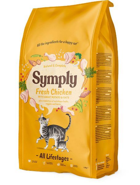 Symply Cat Dry Food with Chicken - All Life Stages