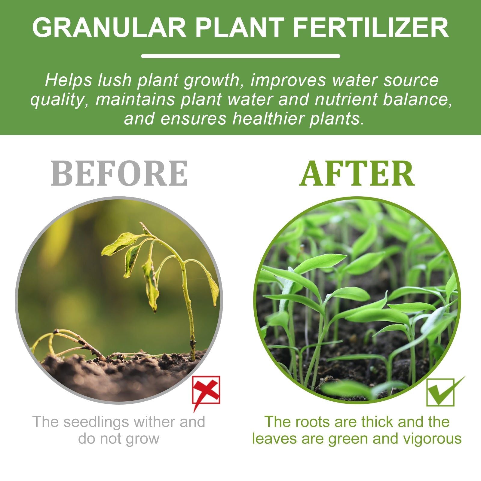 Boost Plant Growth with Nutrient Capsules, Fertilizer for Lush Green Leaves ,30g