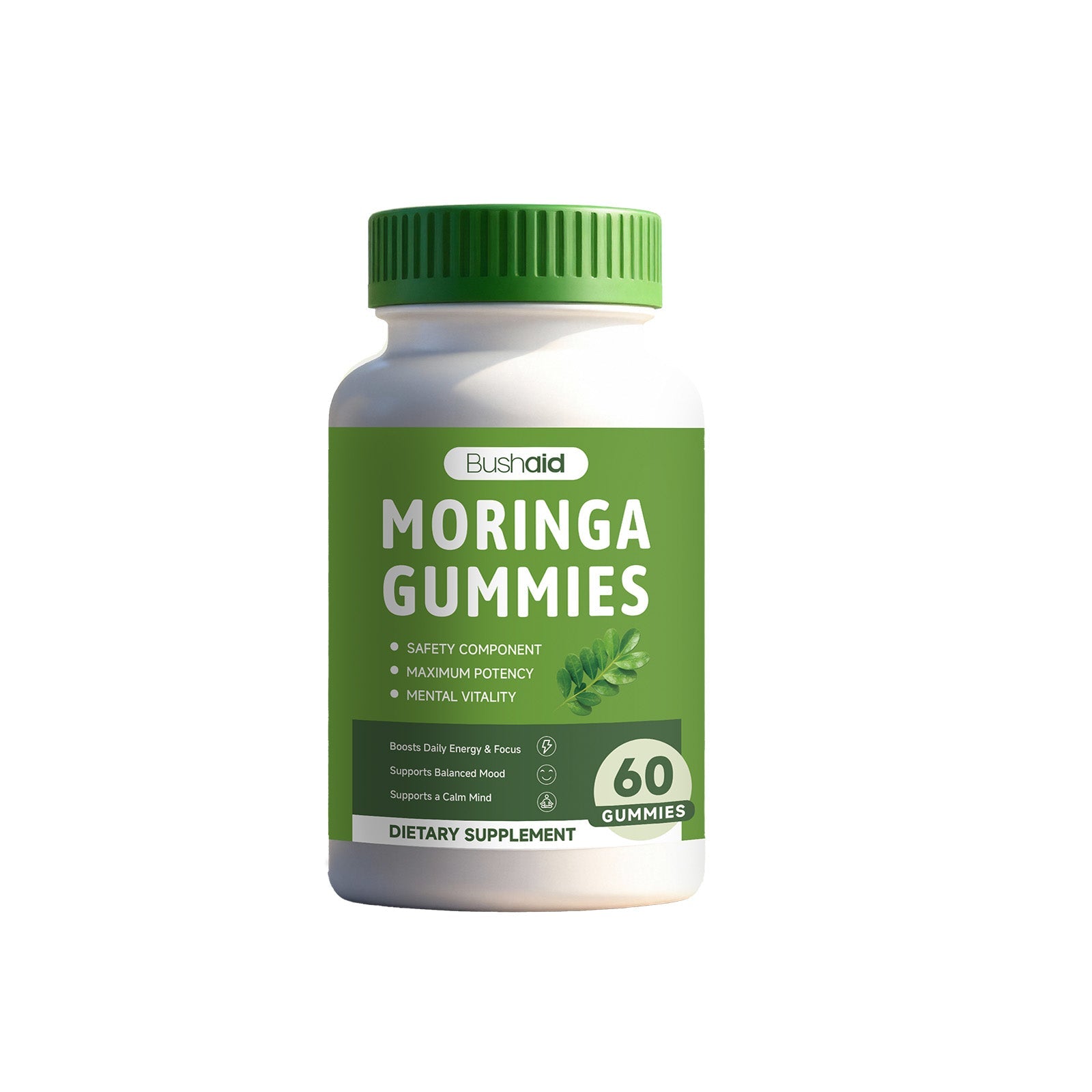 Boost Your Energy with Moringa Gummy Candies, Natural Personal Care, Stay Healthy ,60 gummies