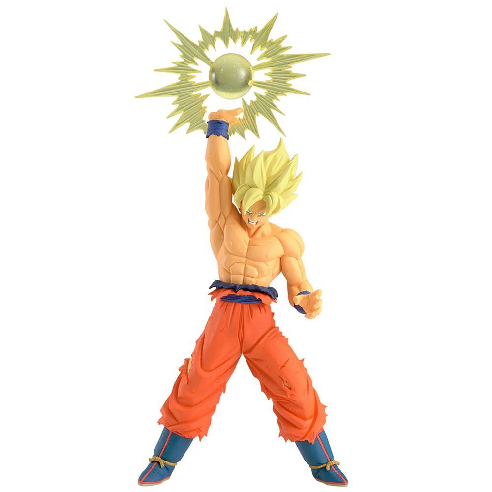 Banpresto GX Materia Dragon Ball Z Son Goku Spirit Bomb Figure, 17cm