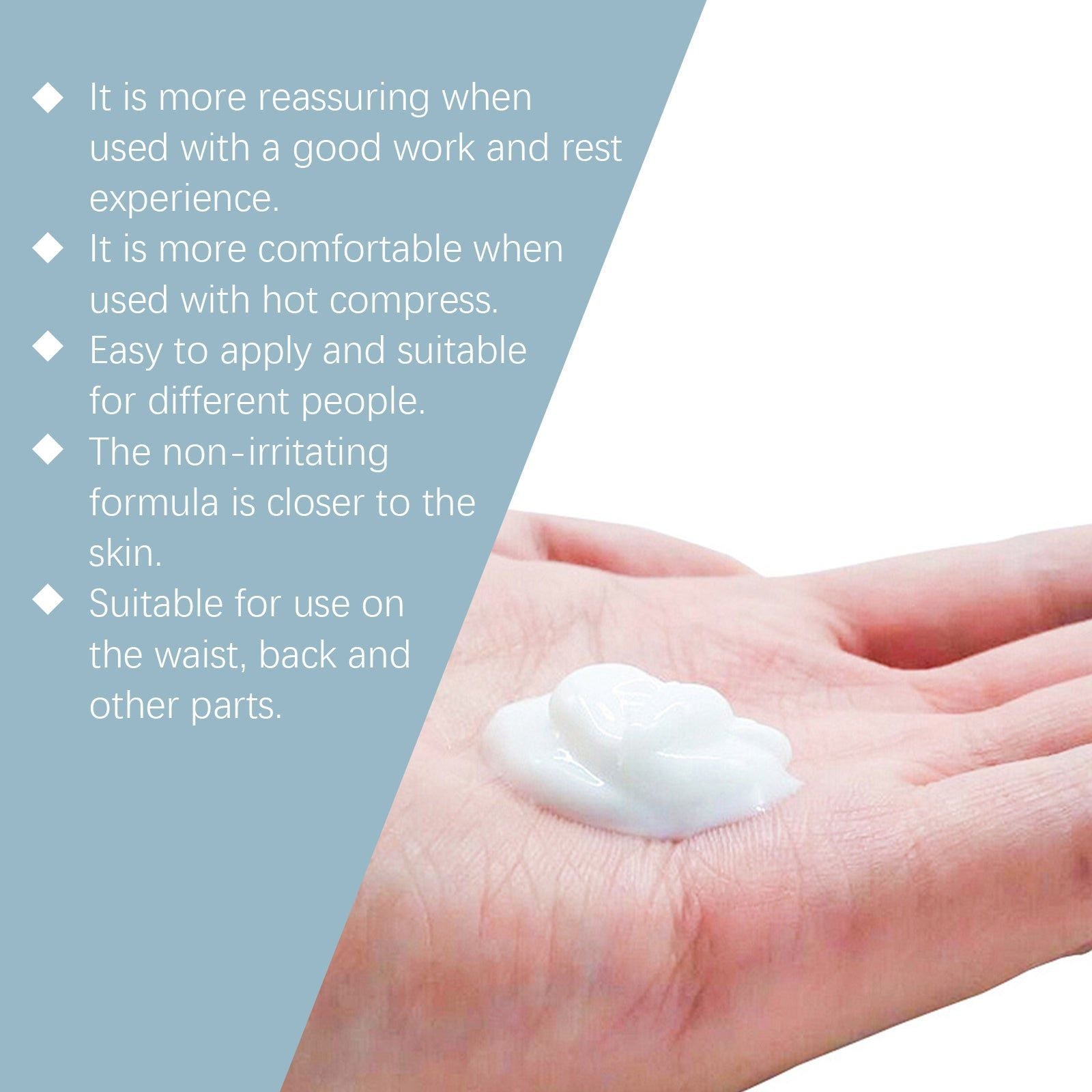 Body Care Soothing Cream, Natural Relief for Discomfort, Moisturizes Skin ,20g