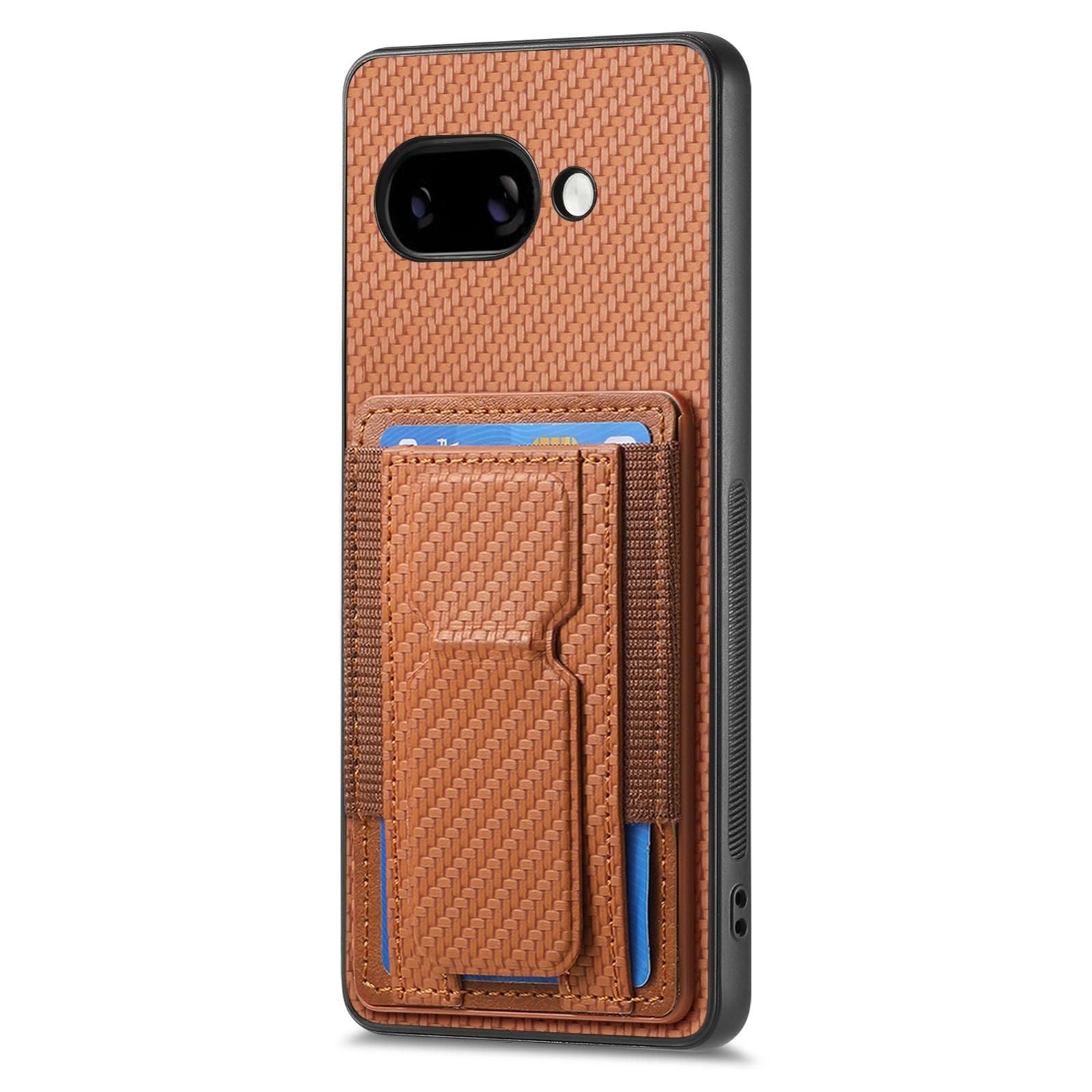 Carbon Fiber Stand Case For Google Pixel 9a