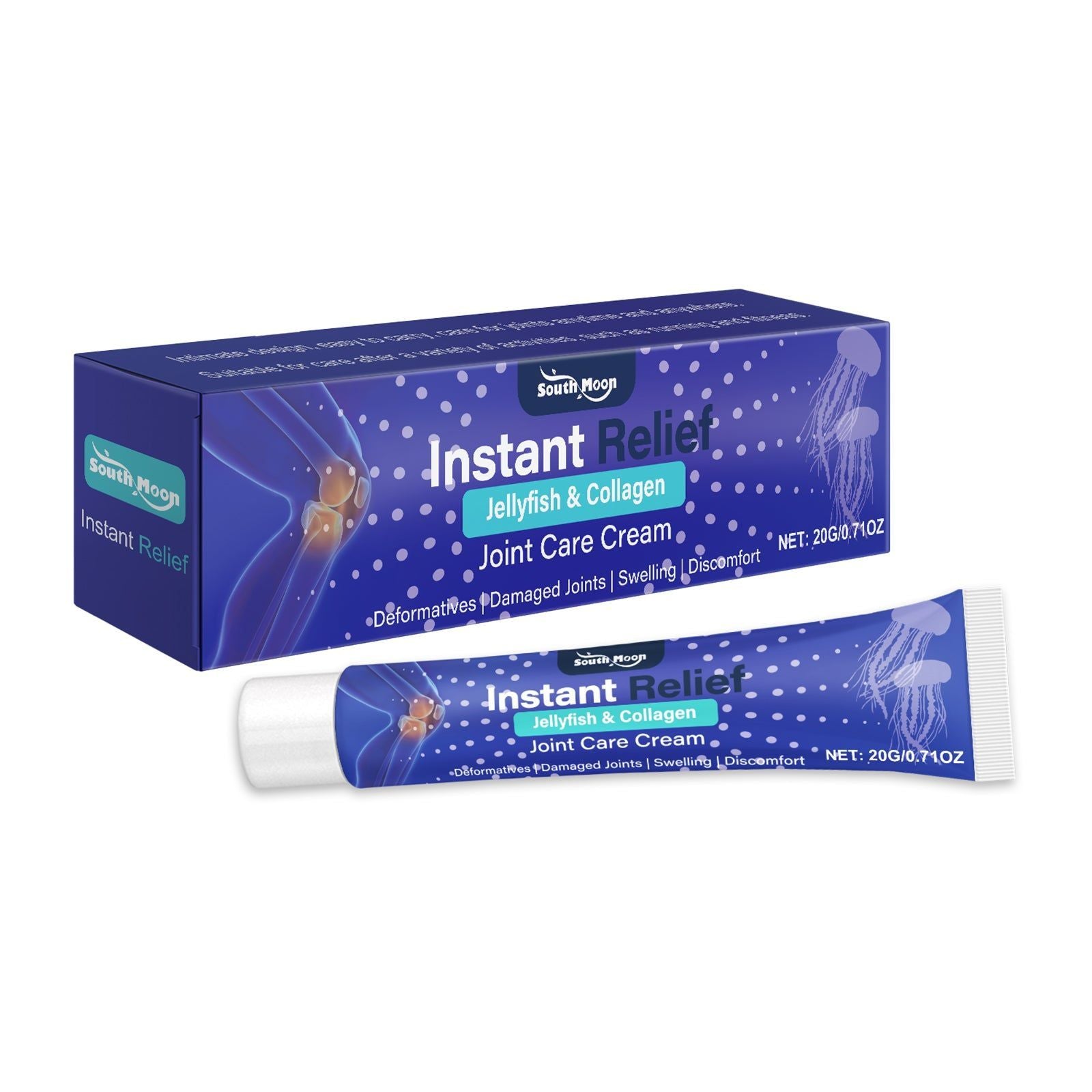 Collagen Joint Care Cream, Pain Relief, Swelling, Flexibility, Natural Joint Support ,20g