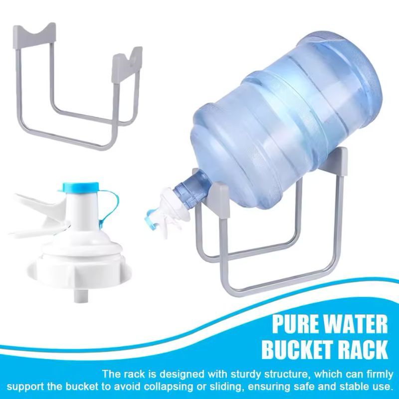 Detachable Bottled Water Stand with Faucet