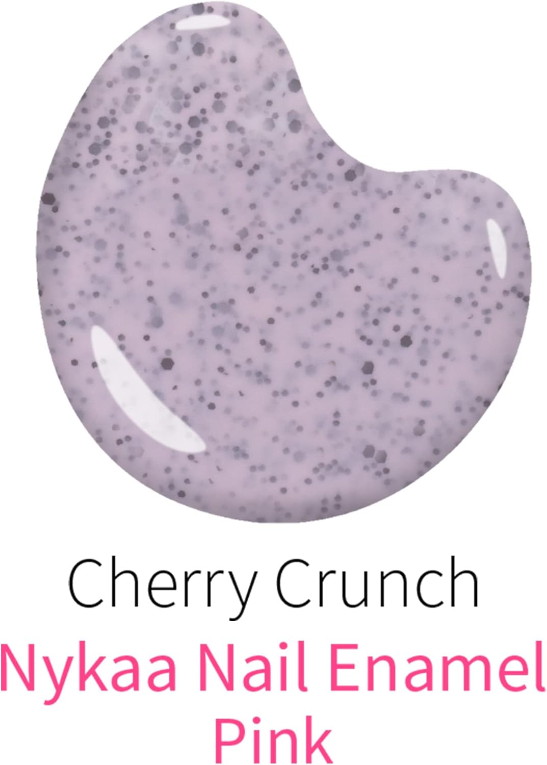 طلاء أظافر Nykaa Cookie Crumble  Cherry Crunch 9 مل رقم اللون 190