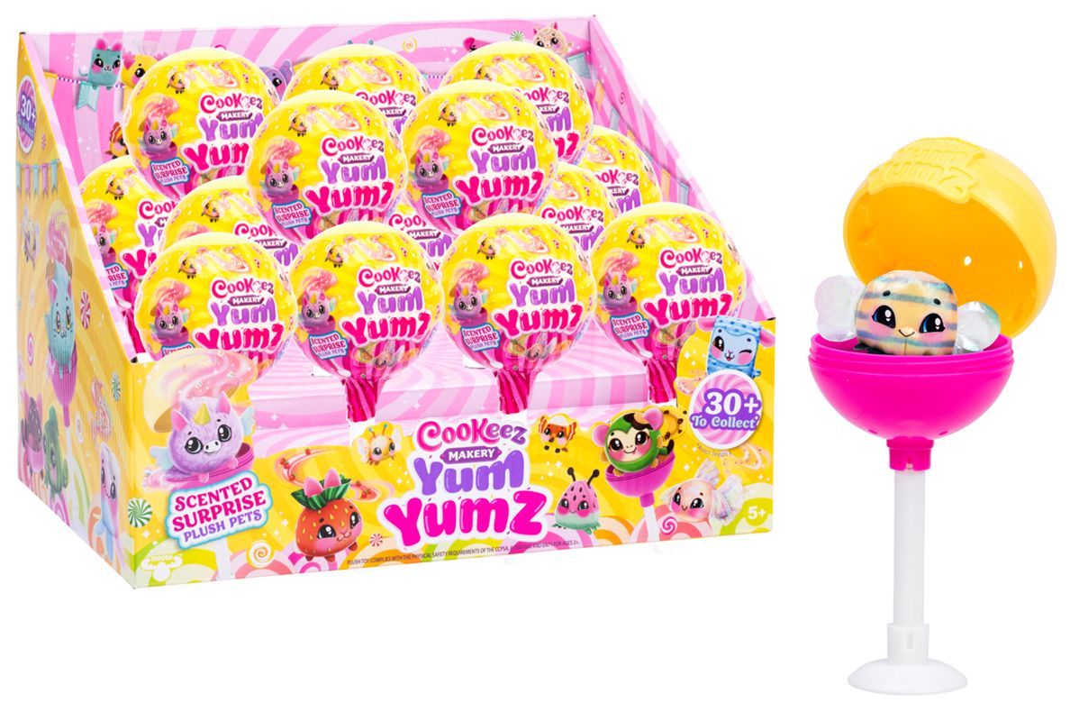 ookeez Makery Yum Yumz Season 3 – Mystery Scented Plush Single Pack