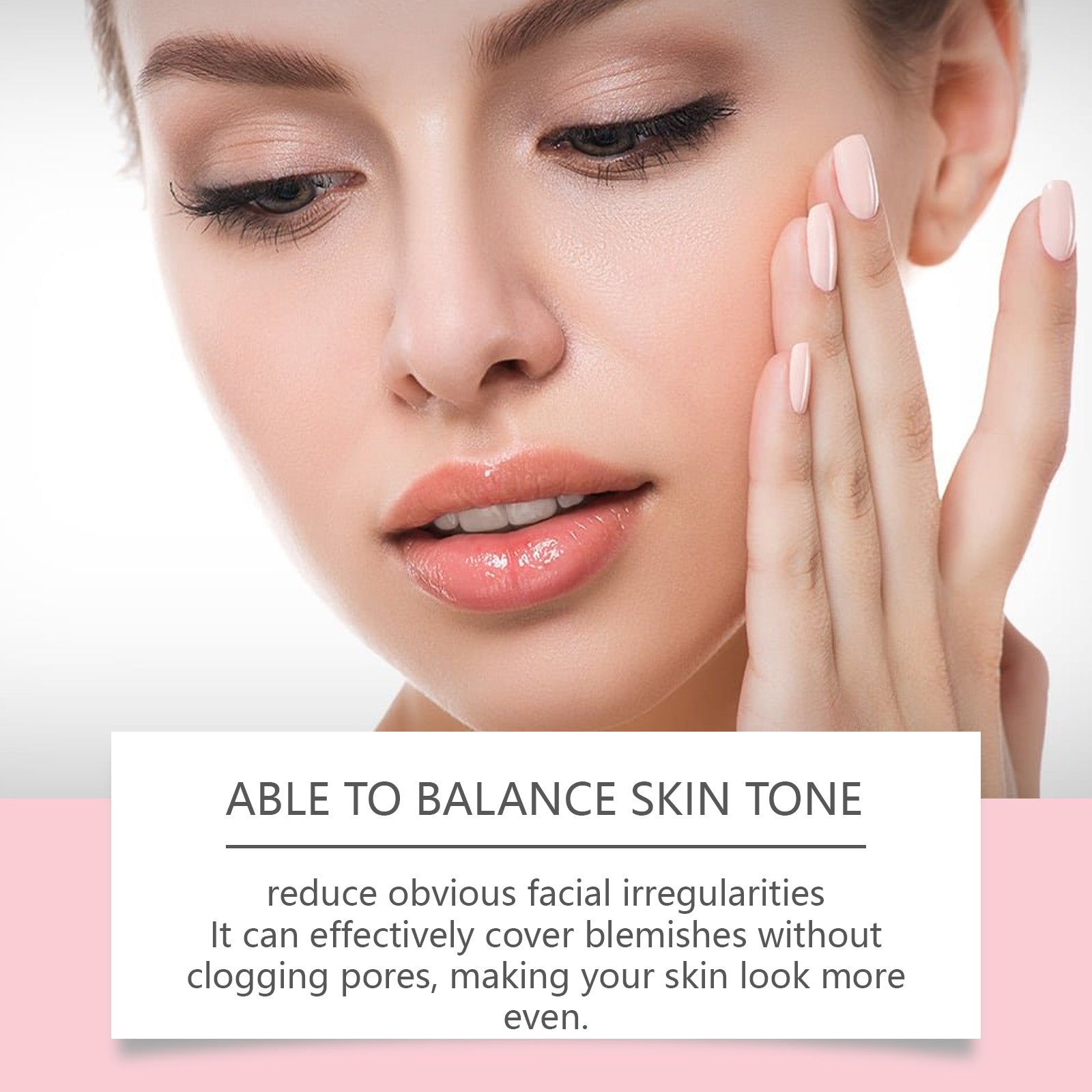 Air Cushion, Natural Flawless Makeup, Hydrating Poreless Concealer, Easy to Apply ,20g