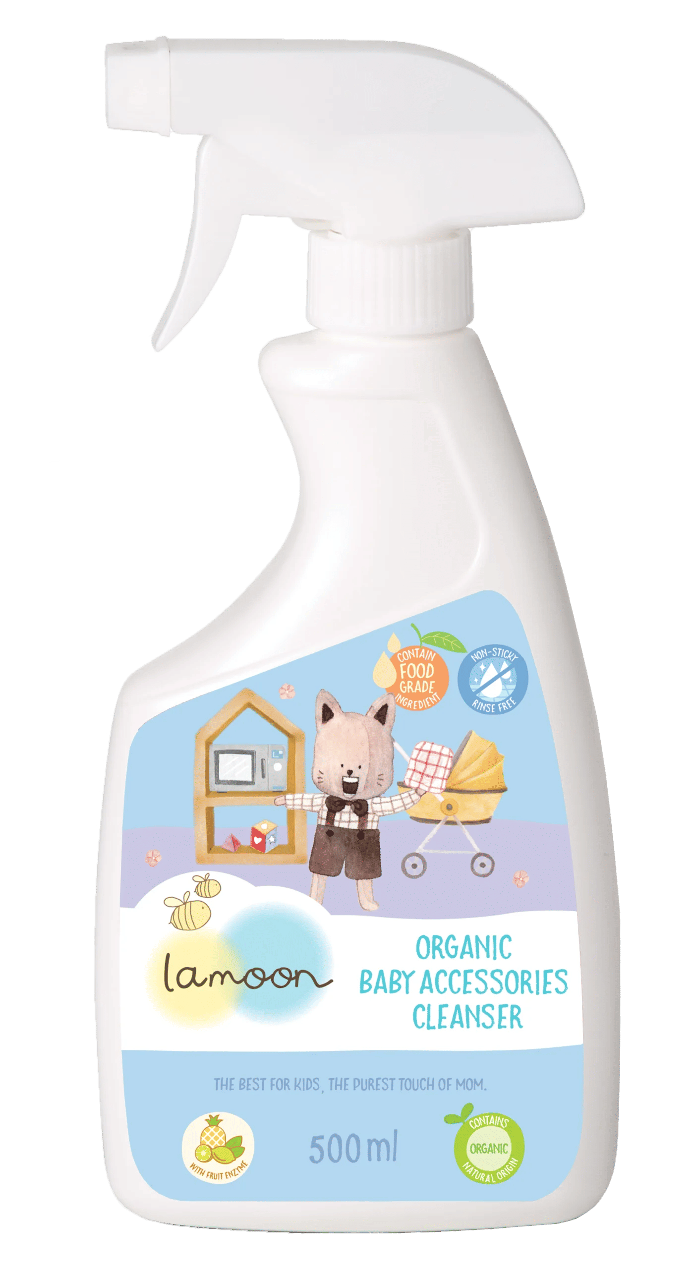 Lamoon Organic Baby Accessories Cleaner 500ml