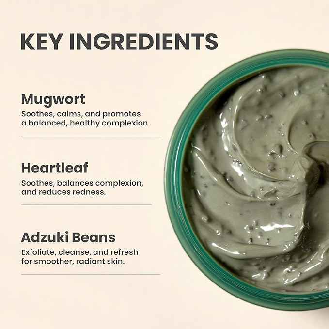 Axis-Y Mugwort Pore Clarifying Wash Off Pack 50Ml