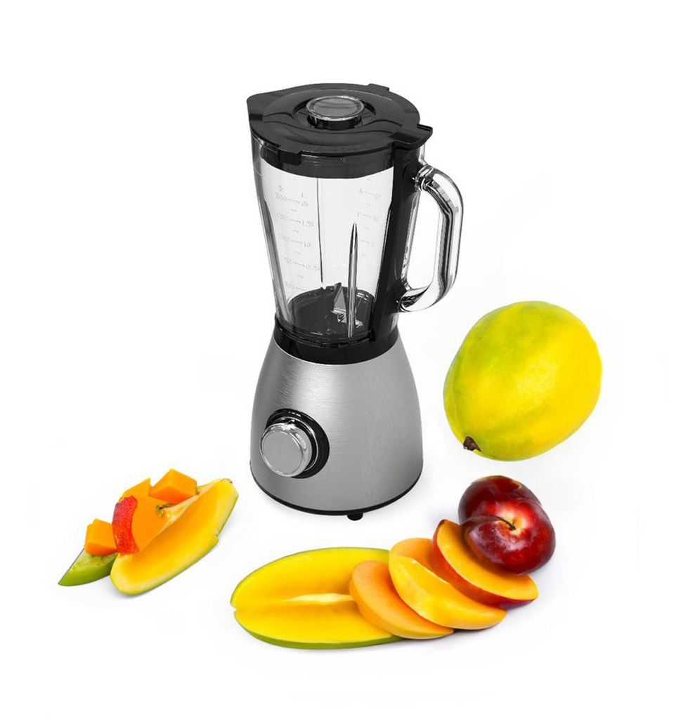 Porodo LifeStyle 800W 1.5L Stainless Steel Blender with Grinder with BS Plug