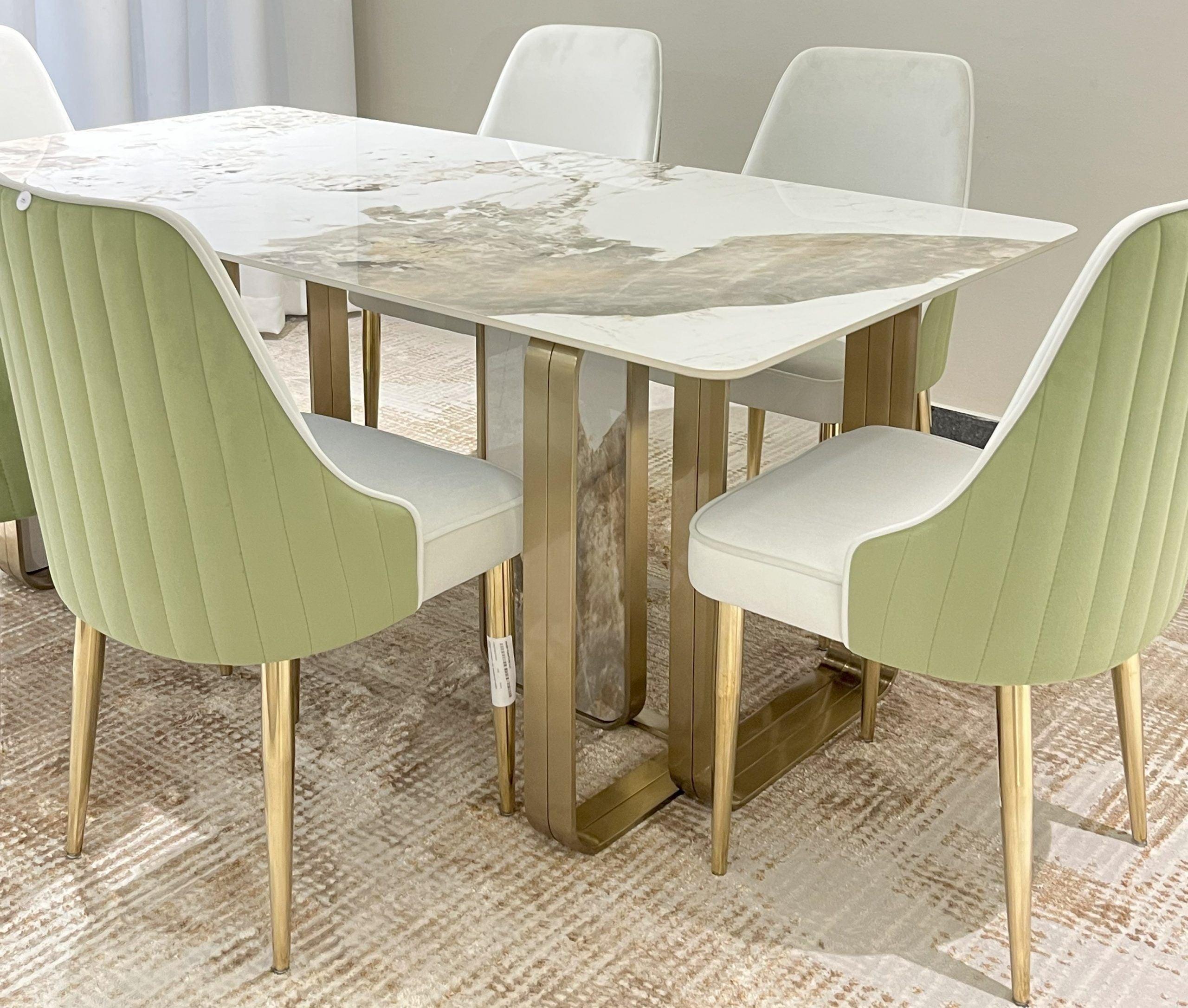 Double Pedestal Dining Table #1818