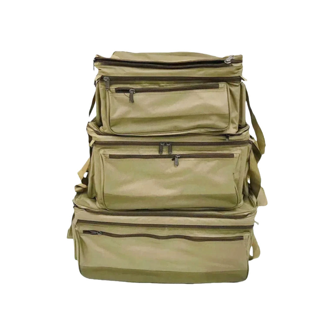 Waterproof Camping Luggage Bag with Handle, Portable Durable Travel Storage Suitcase