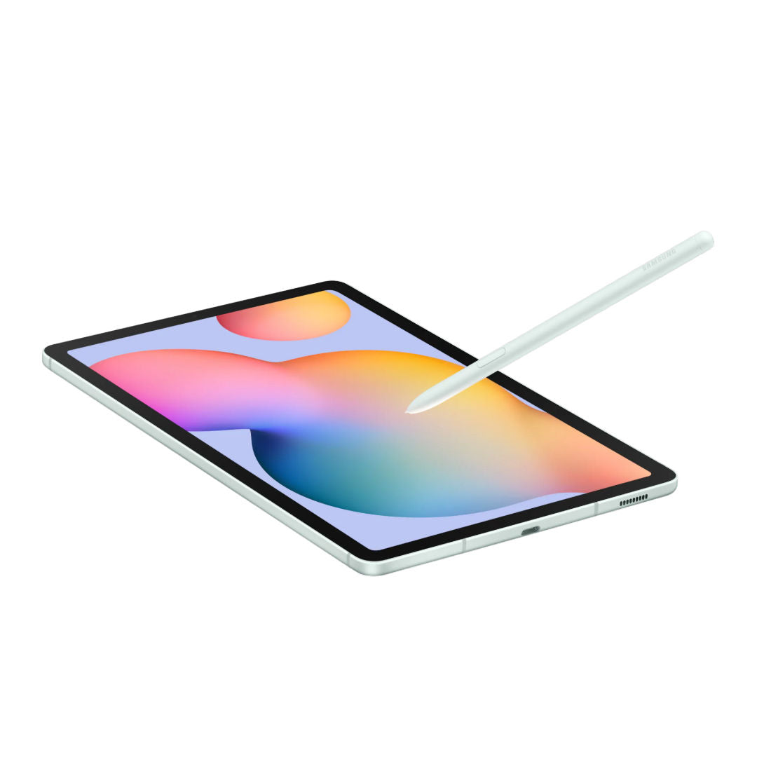 جهاز لوحي Samsung Galaxy Tab S6 Lite بشاشة TFT مقاس 10.4 بوصة  4G LTE، ذاكرة وصول عشوائي (RAM) سعة 4 جيجابايت، سعة تخزين 64 جيجابايت، لون نعناع