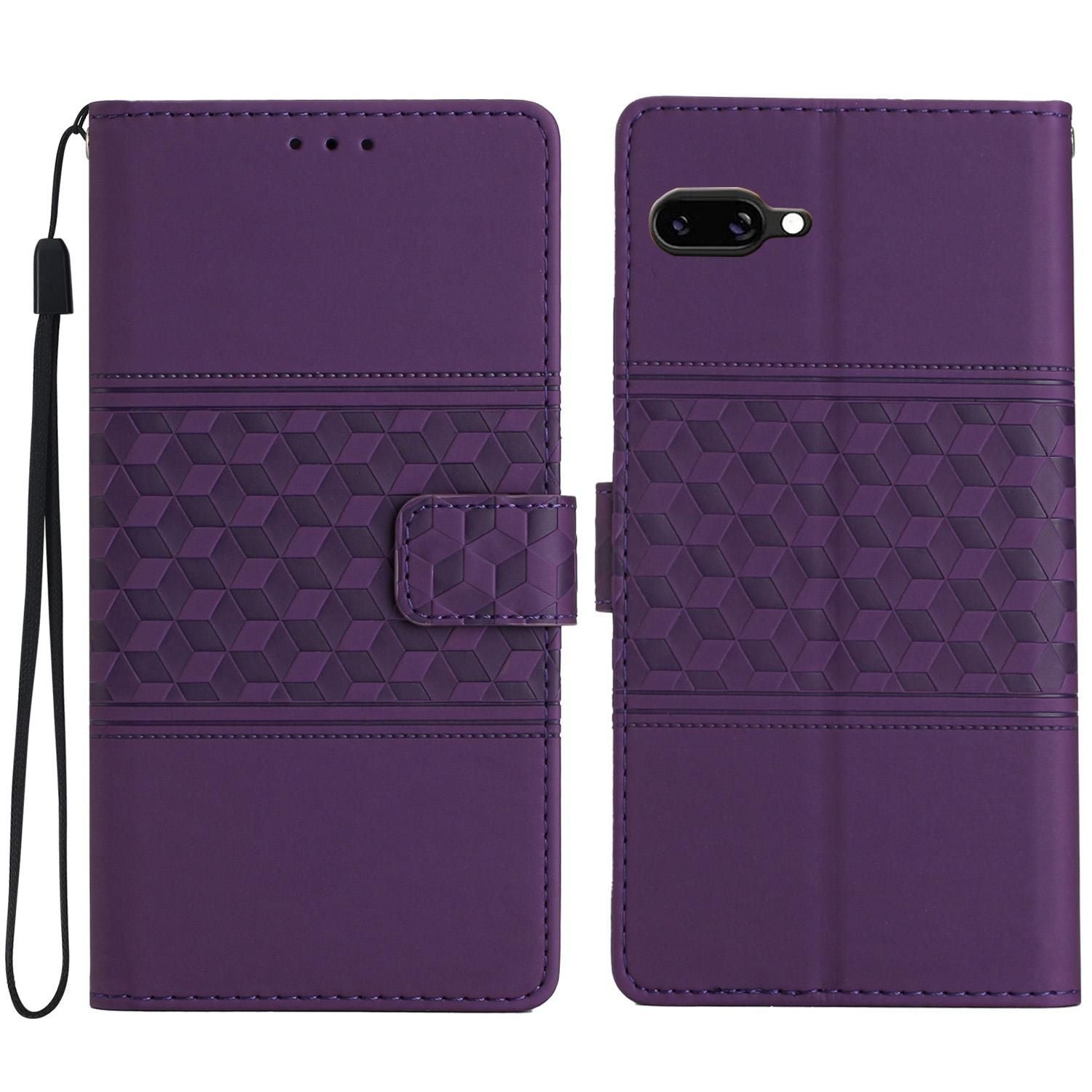 Diamond Embossed Leather Case For Google Pixel 9a