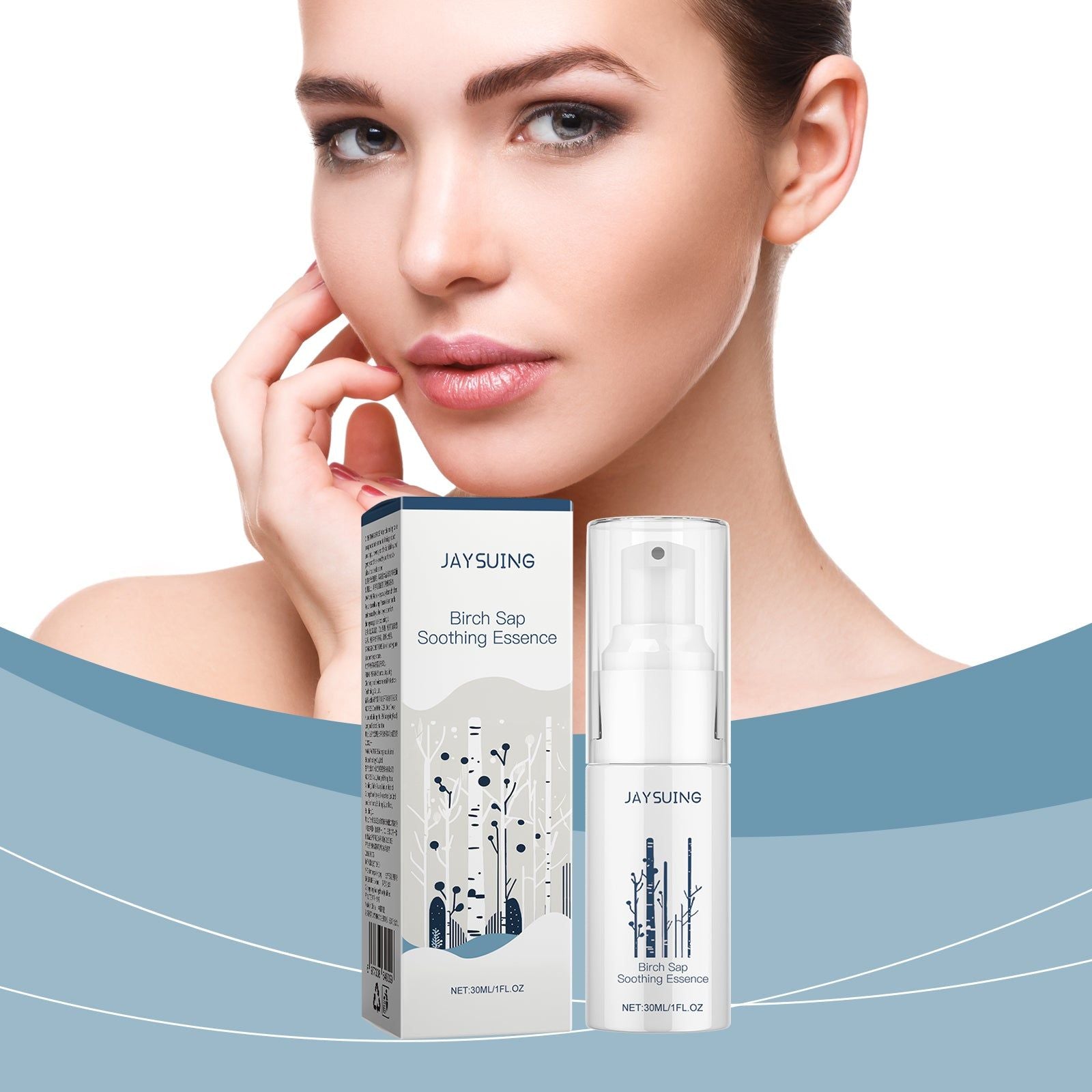 Birch Juice Face Essence, Hydrating, Gentle, Repair, Long-Lasting Moisturizer ,30ml