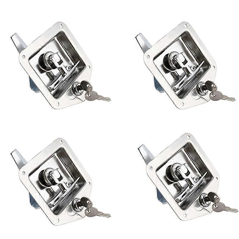 4Pack Stainless Steel Car Trailer Door Latch