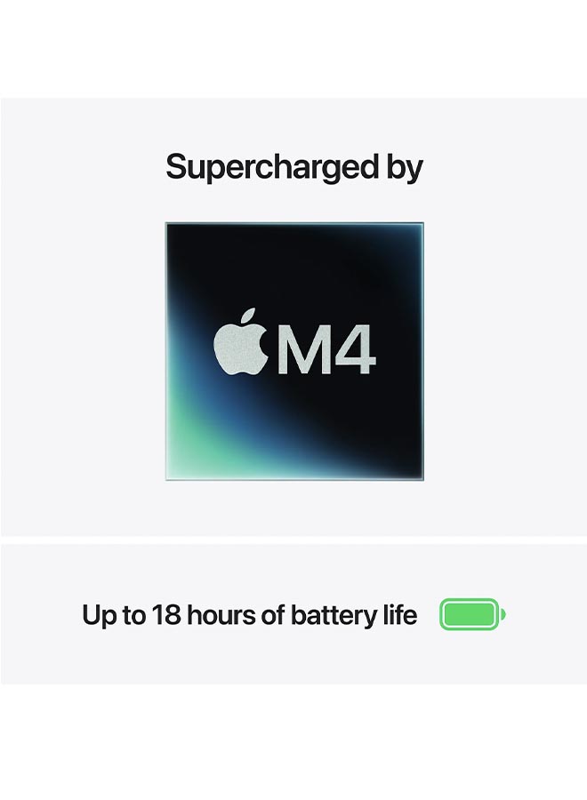 Apple MacBook Air M4 13-inch (2025) 16GB, 256GB Starlight - Middle East Version