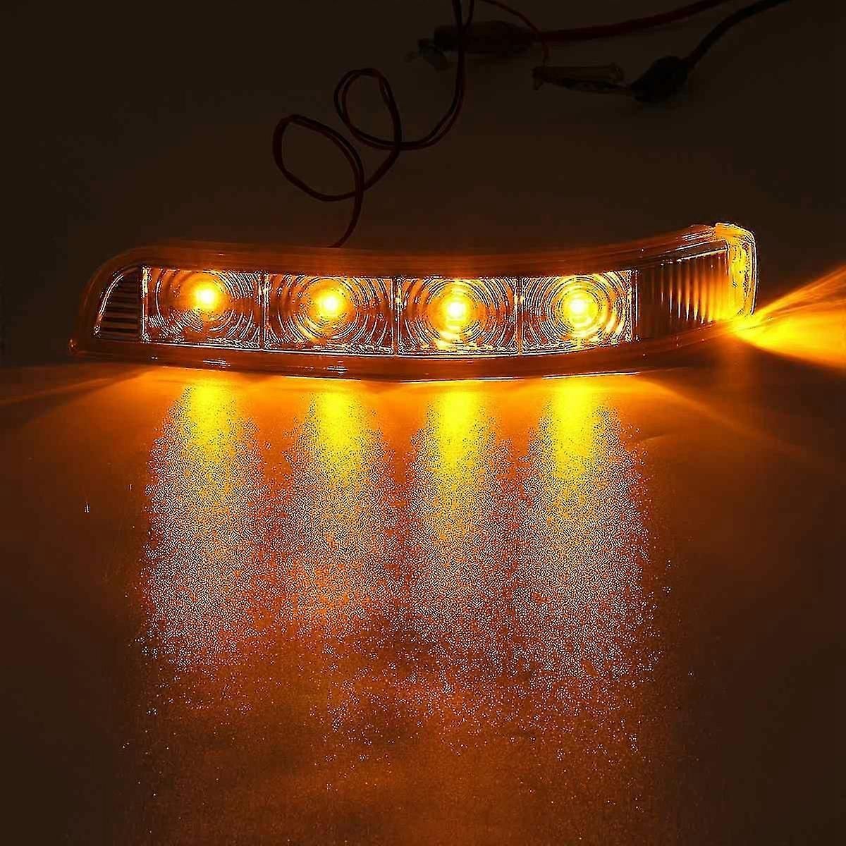 876232p000 Led Turn Signal Light Side Mirror Lamp Compatible With Kia Sorento 2009-2014 Passenger(Right）