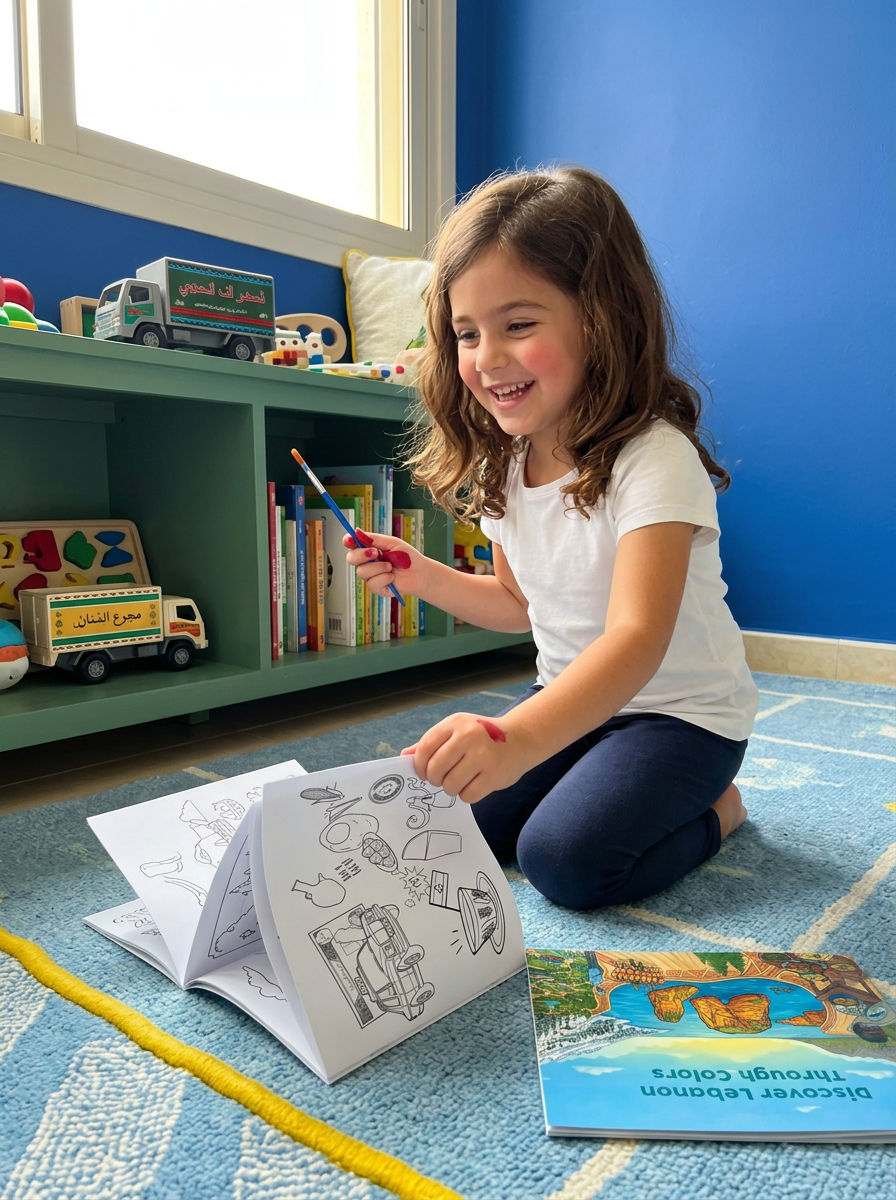Kids Zone Discover Lebanon Through Color - Box Set