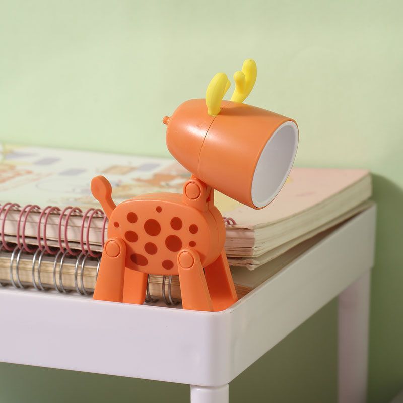 Mini Spot Dog LED Night Light Pink Table Lamp