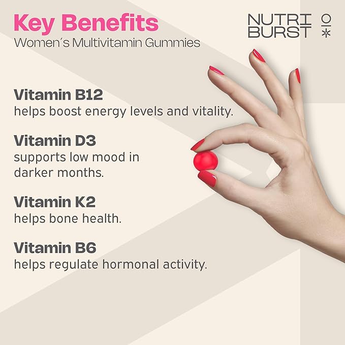 Nutriburst Women's Multi Vitamins  60 Gummies