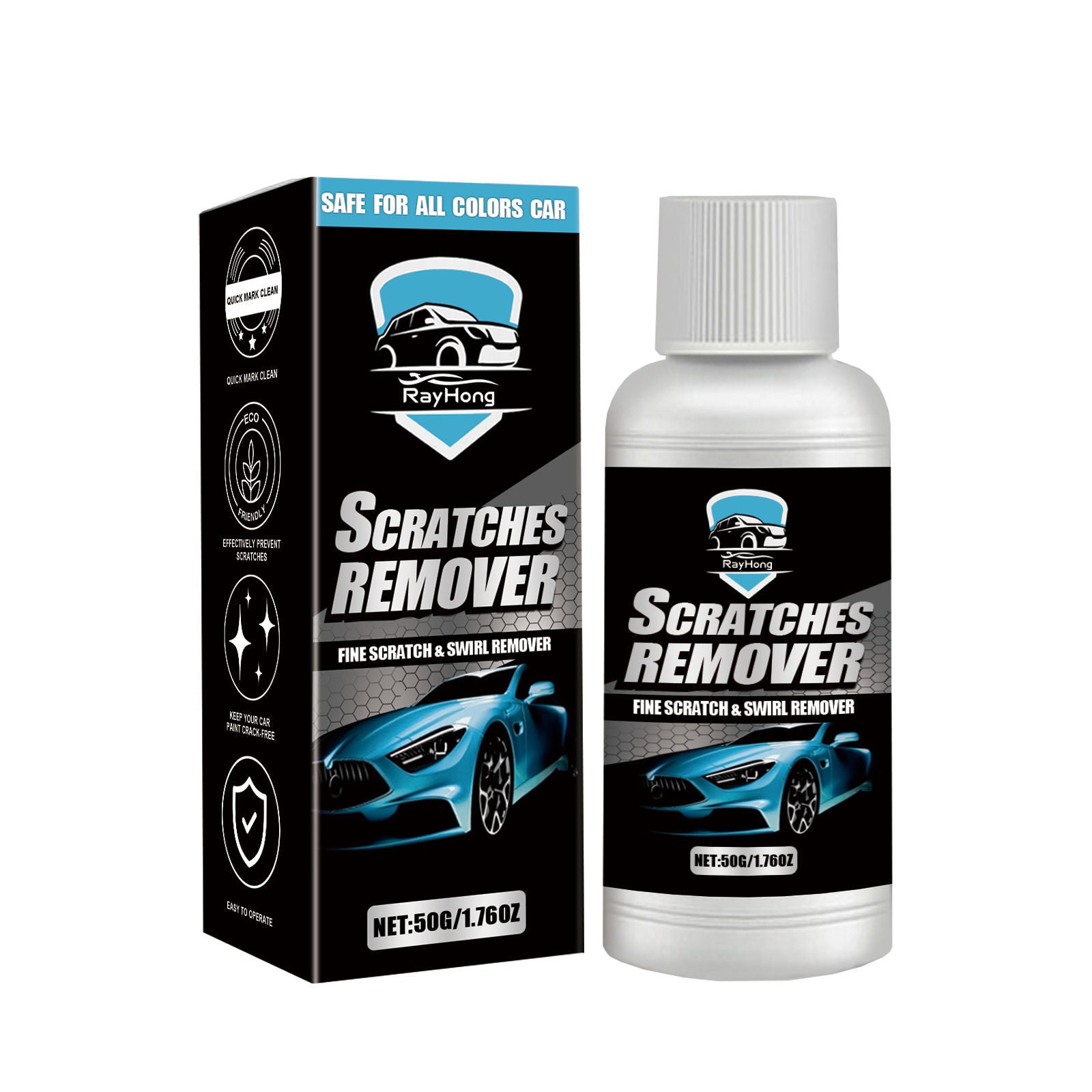 Car Scratch Remover, Automotive Supplies, Quick Repair, Restore Shine ,50g