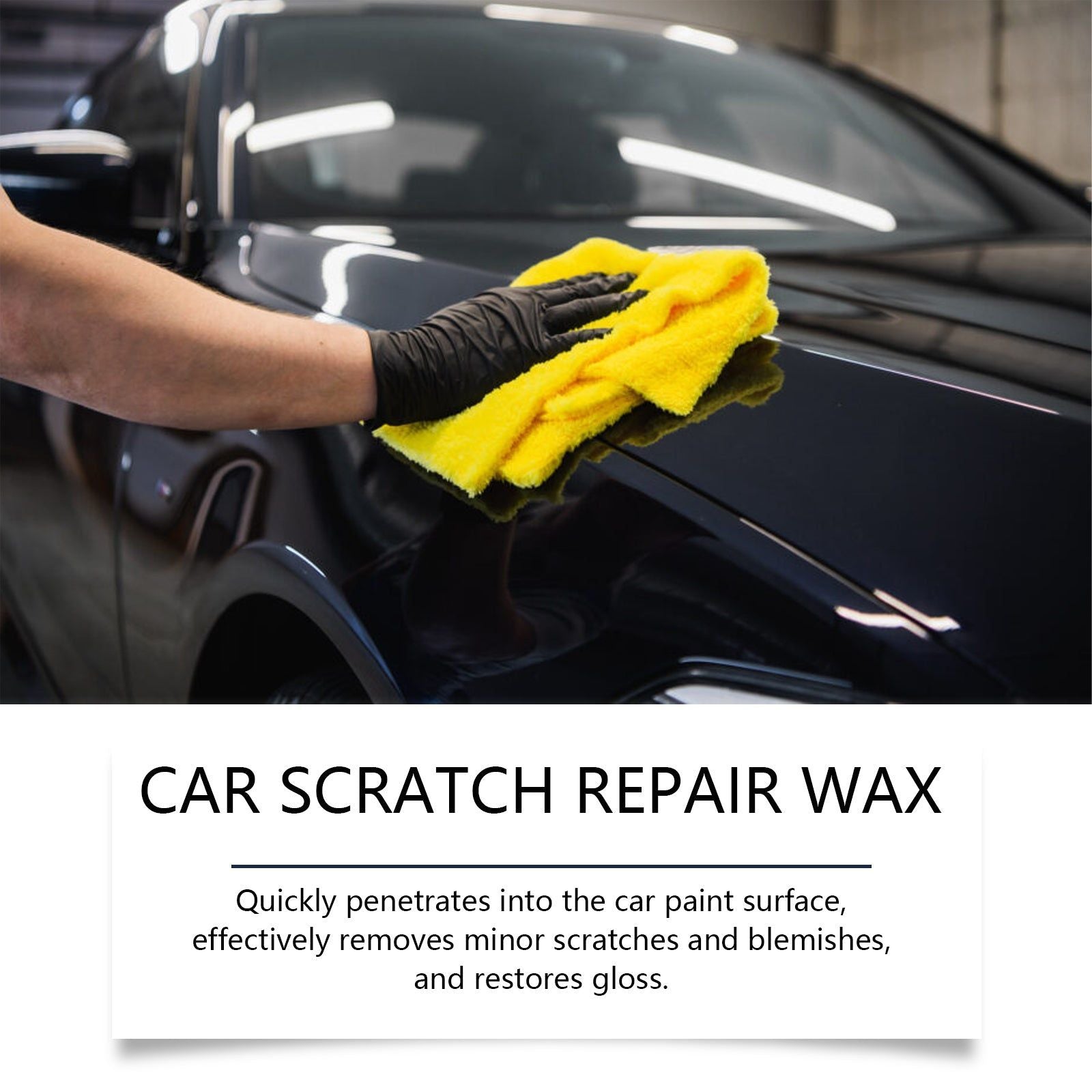Car Scratch Repair Cream, Fast Auto Coating, Restore Shine, Easy DIY Fix ,1set