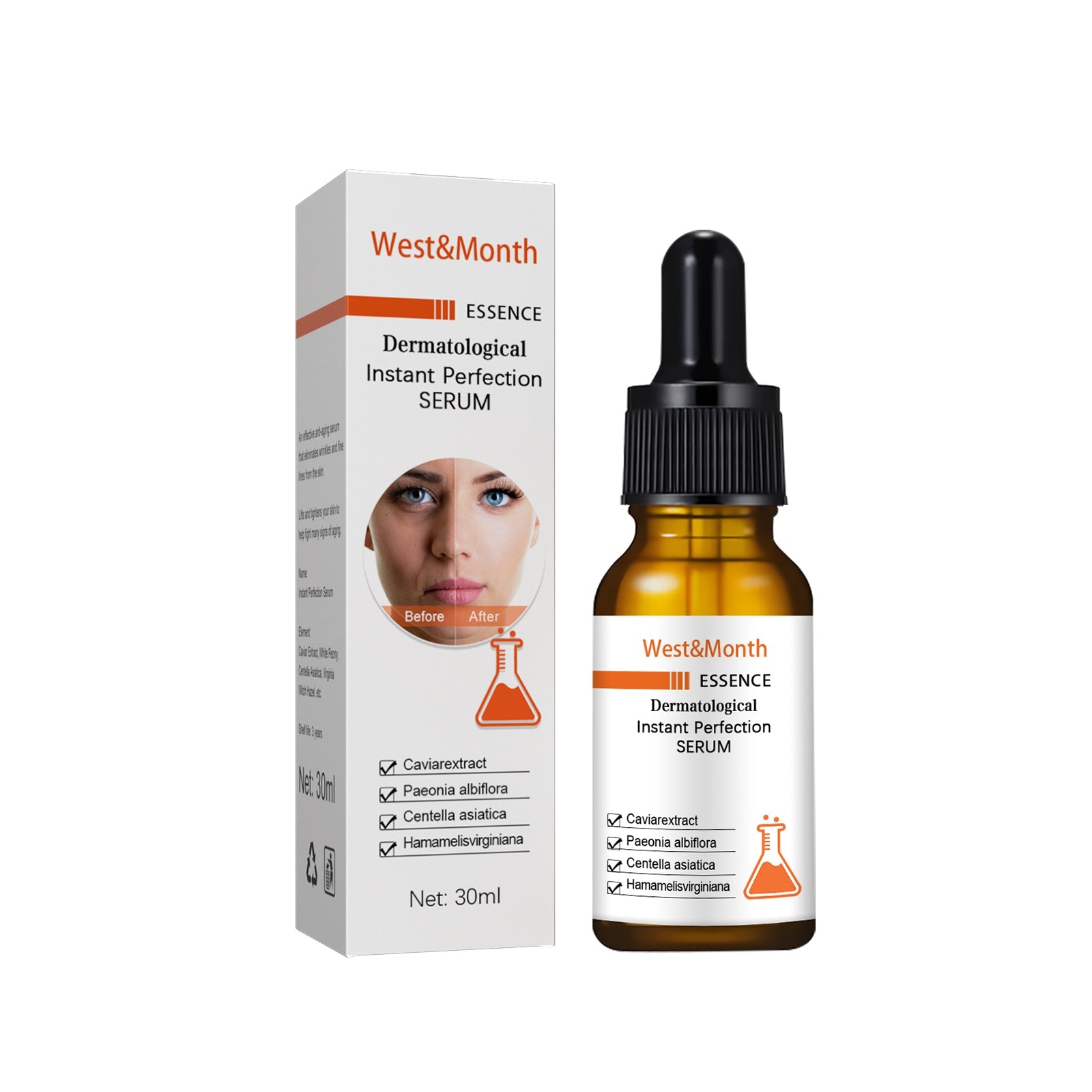 Firming Facial Serum, Anti-Aging, Hydrating, Brightening, Fine Lines, Moisturizer ,30ml