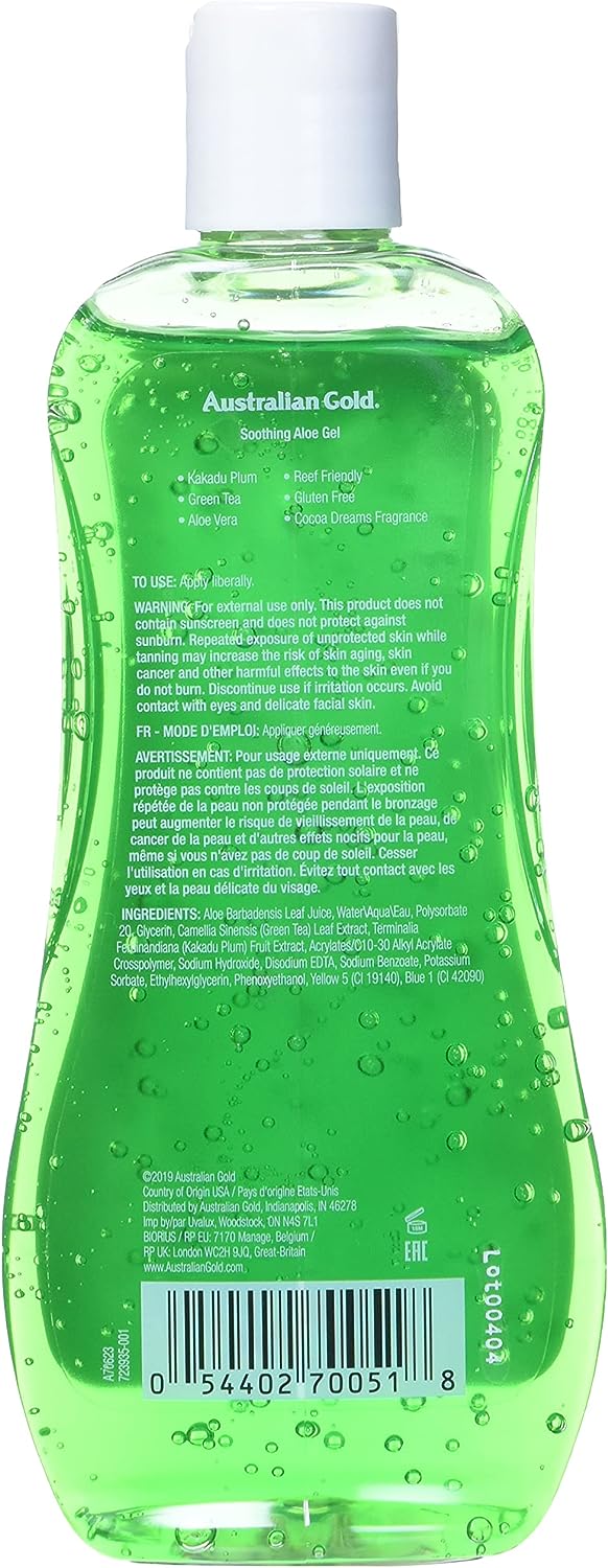Australian Gold Soothing Aloe Gel Ultra Calming 237 ml (8 FL OZ)