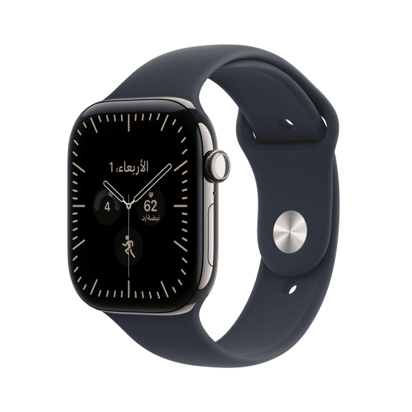 Apple Watch Series 12 G+C 46mm Titanium Case with Sport Band - S/M