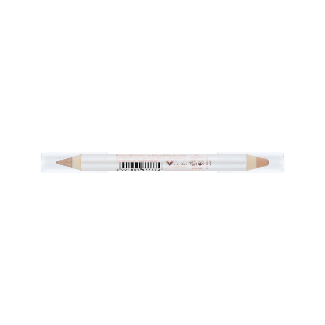 NAM Makeup Brow Definer Pencil, NR 1 Cool Deep Brown, 0.35gm
