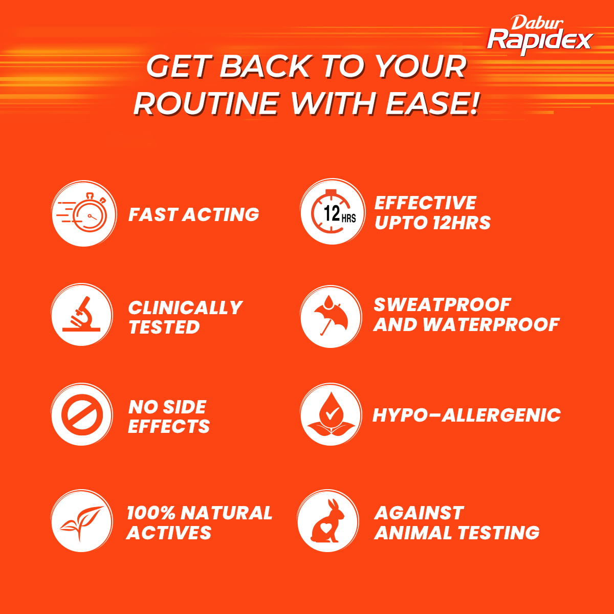 لاصقات دابور رابيديكس لتخفيف الألم، 2 قطعة