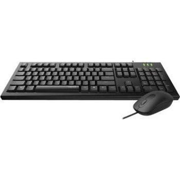RAPOO 18655- X120PRO WIRED OPTICAL MOUSE & KEYBOARD