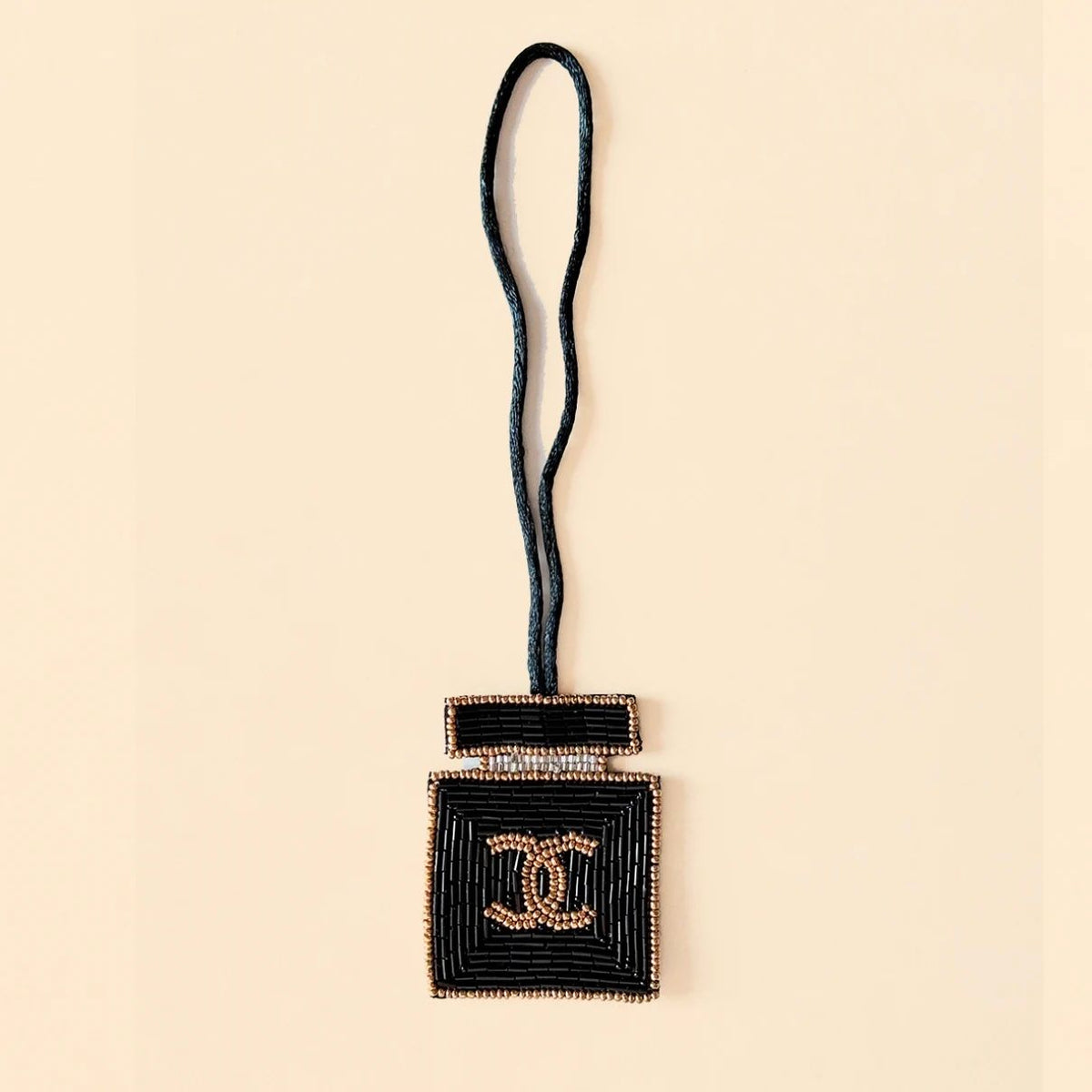 Chanel Perfume Handmade Beaded Charm