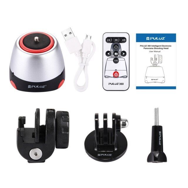 Remote Control Lush for Cameras, Electronic, Panoramic Rotation, 360, For Smartp