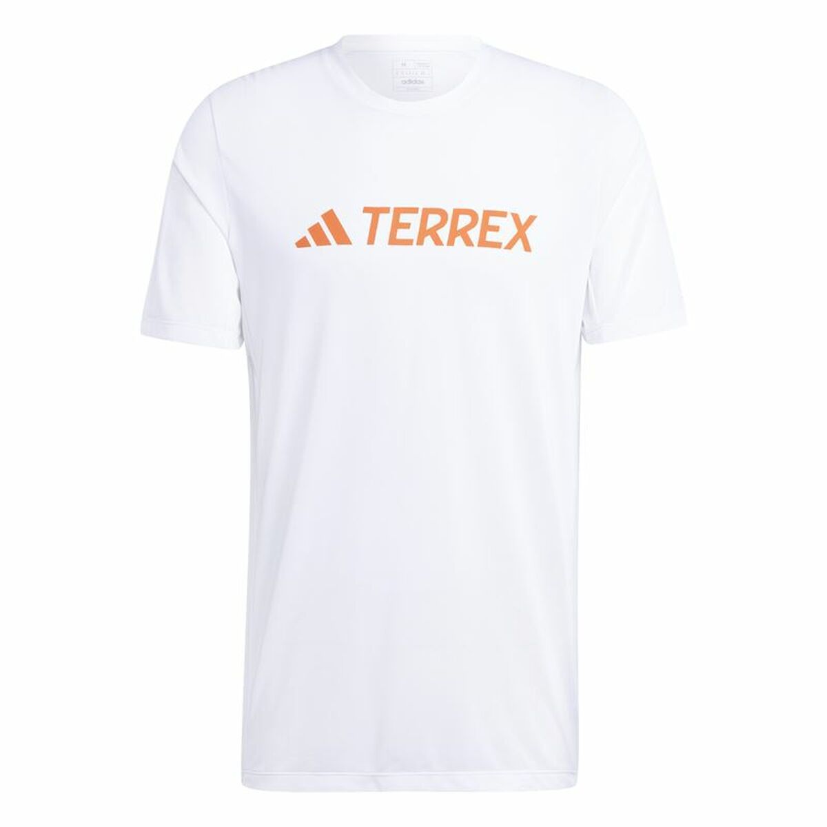 Men’s Short Sleeve T-Shirt Adidas Mt Log Tech White