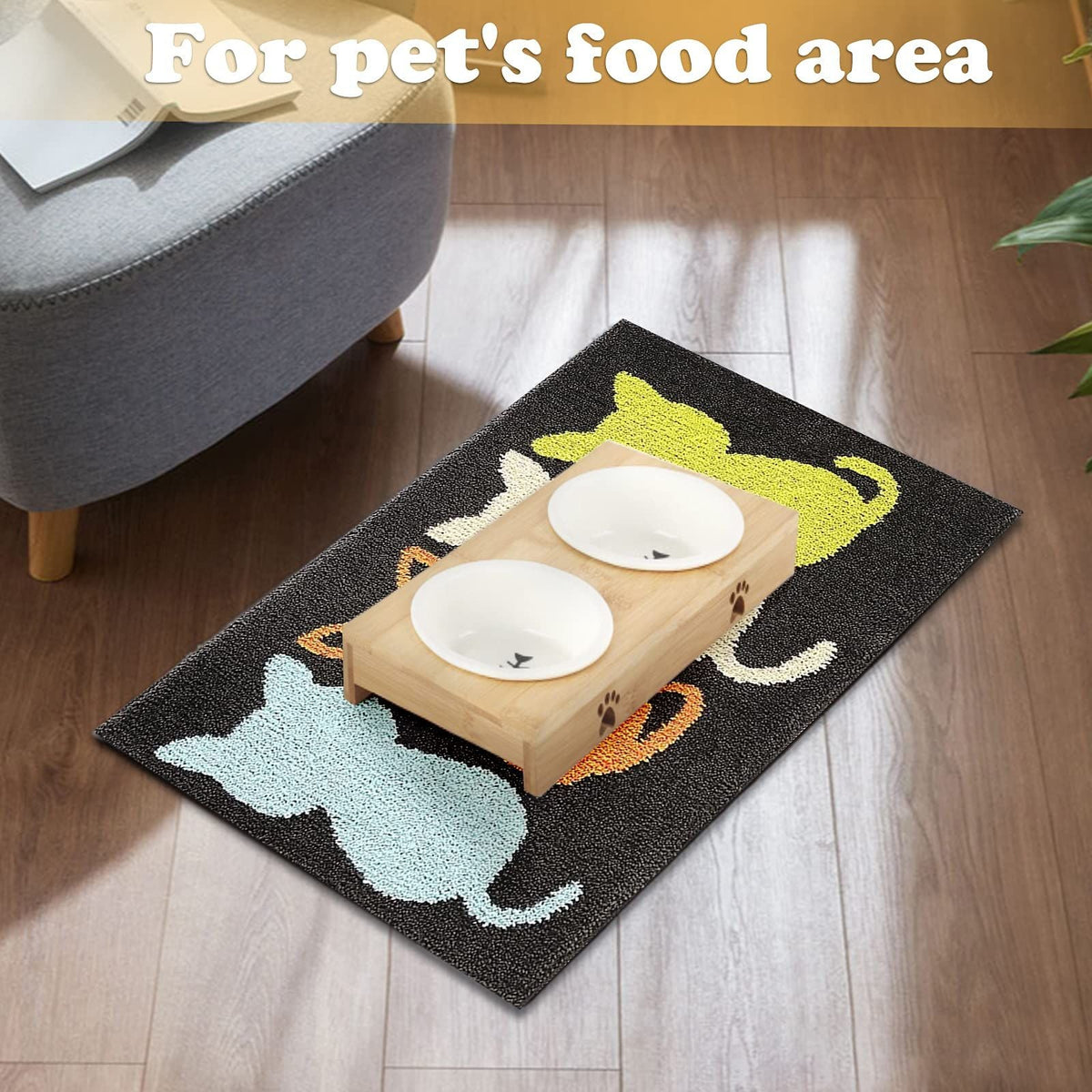 Bathroom Absorbent Carpet Home Rubber Anti-Slip Door Carpet for Entrance Doormat
